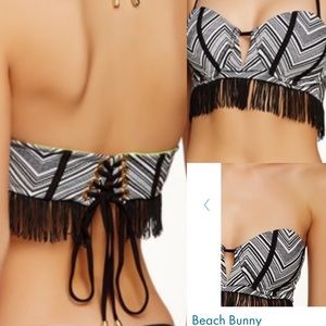 Beach Bunny Fringe Crossroads top w/o straps!