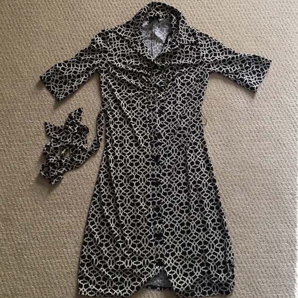 Laundry by Shelli Segal Dresses & Skirts - Laundry Work Dress with Trellis Pattern