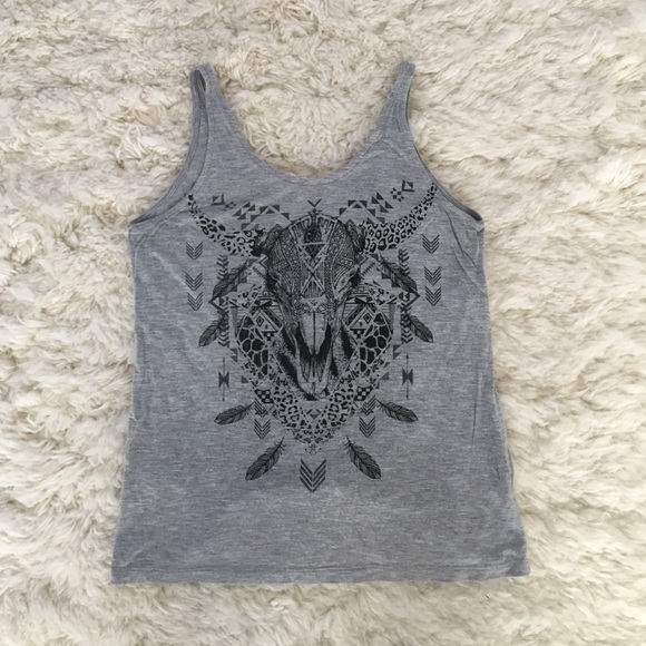 Skull head rocker tee
