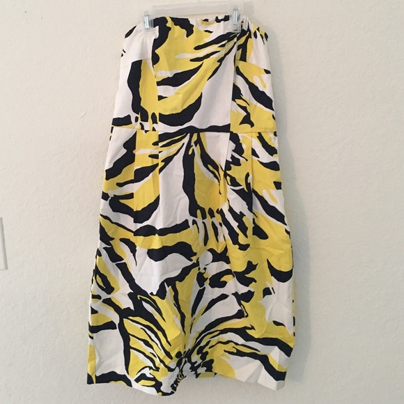 Express strapless dress