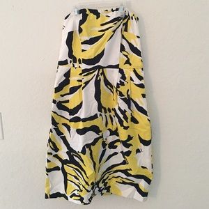 Express strapless dress