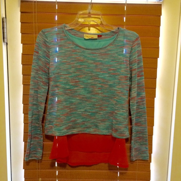 EUC girls multi colored Red Camel top - Picture 1 of 2