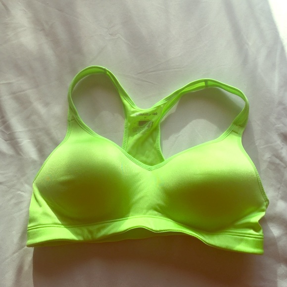 Neon green compact sports bra - Picture 1 of 2