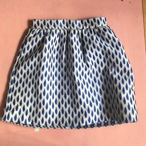 Alice + Olivia Tear Drop Pattern Skirt