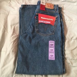 Levis relaxed fit jeans NWT 30x30 student straight