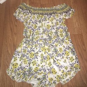 Super cute print romper