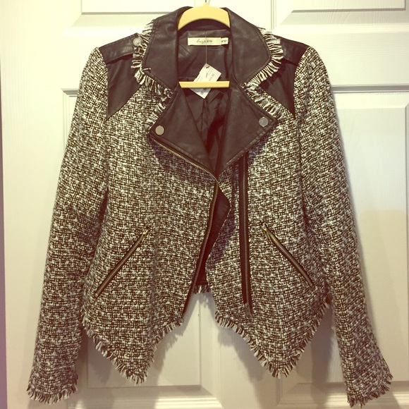 Awesome faux leather blazer/jacket