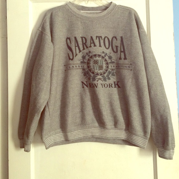 Vintage Saratoga New York Crewneck