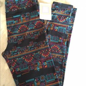 LuLaRoe NWT Tribal leggings