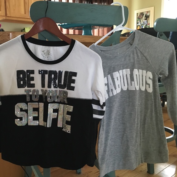 Justice shirts (2)