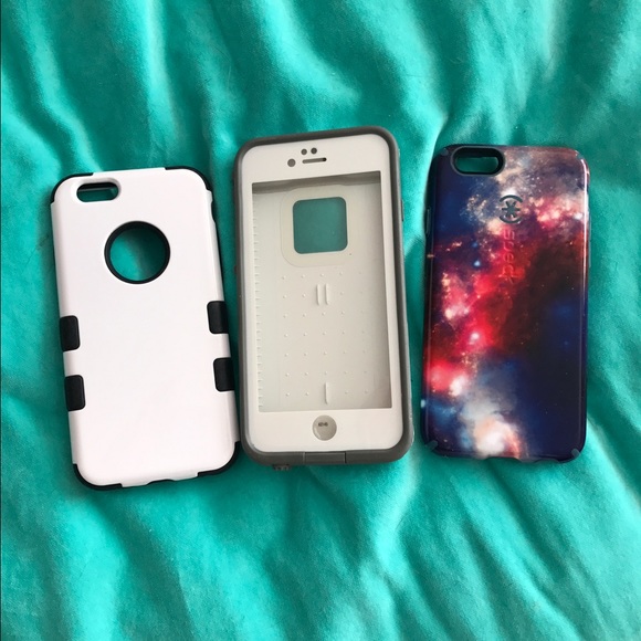 LifeProof Other - 3 Iphone6 Cases-Speck, LifeProof and unknown brand