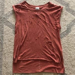 Free People Destroyed Tee
