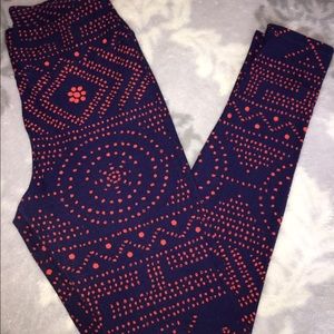 LuLaRoe Aztec Unicorn leggings OS 🦄