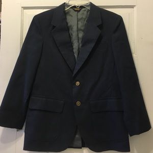 Boys navy dress jacket/blazer EUC sz 12