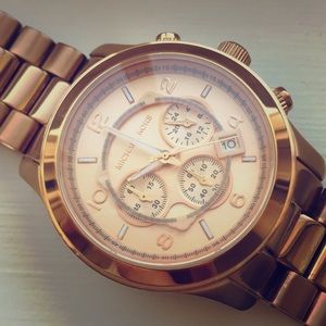 Michael Kors Rose Gold Oversized Watch MK8096