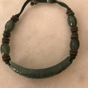 Jade men's bracelet