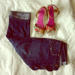 Slim Cropped Pants - Perfect for Summer/Fall