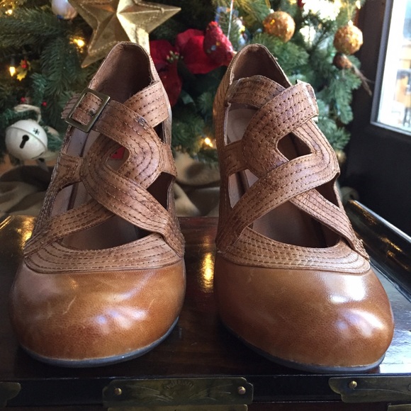 🍂Miz Mooz Vtg Pumps🍁Genuine Leather🐿Designer - Picture 2 of 5