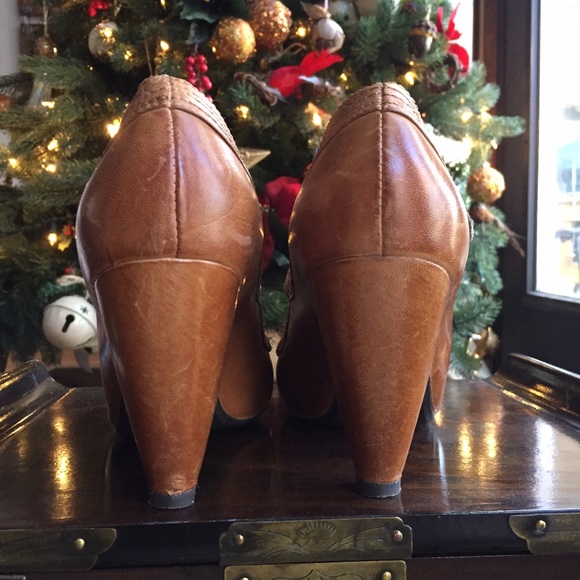 🍂Miz Mooz Vtg Pumps🍁Genuine Leather🐿Designer - Picture 3 of 5