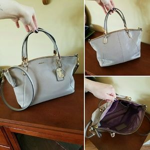 COACH Madison Kelsey bag 28095 in Grey Birch