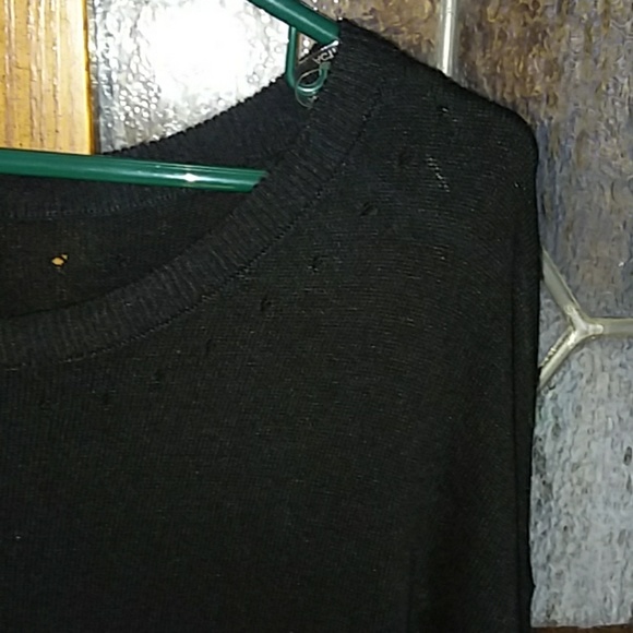 LAST 1 ❄ Sweater Tunic Dress W/Suede Fringe - Picture 6 of 6