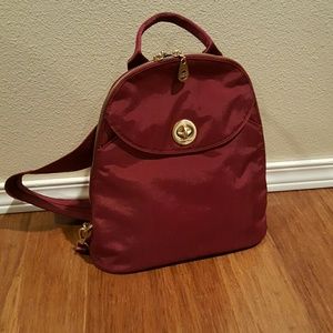 Baggallini Gold Cairo Backpack NWOT