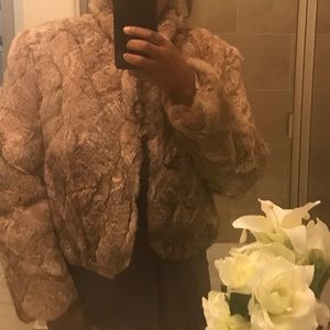 Rabbit fur coat - Priced to sell!