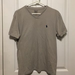 Polo t-shirt men's Small Gray