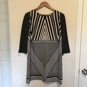Adorable Geometric Print Dress