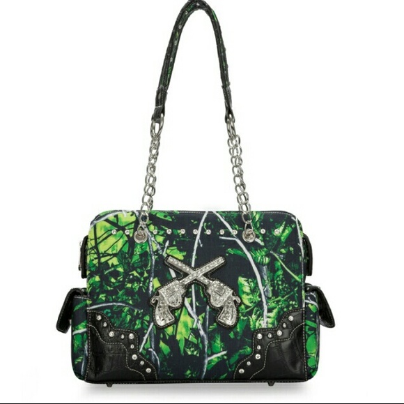 Moonshine camo Handbags - FLASH SALE💚NWT Moonshine Camo Toxic Purse