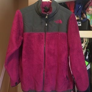 North face children's zip up
