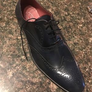 Men's Navy Steve Madden dress shoes! Size 13