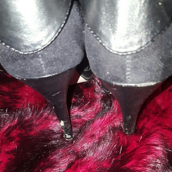 Suede/Leather Platform Boots by Shi (Journey) - Picture 4 of 4