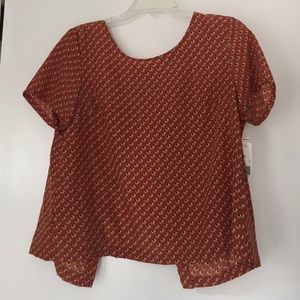 Elephant print top