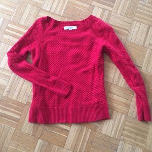 Loft cross hatch sweater