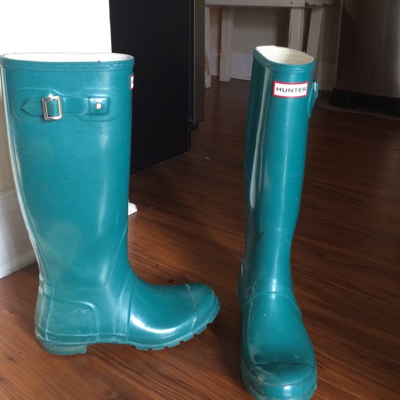 Hunter rain boots