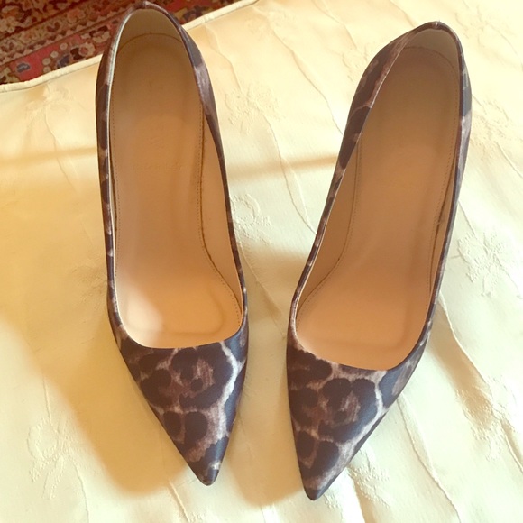 Jcrew leopard heels
