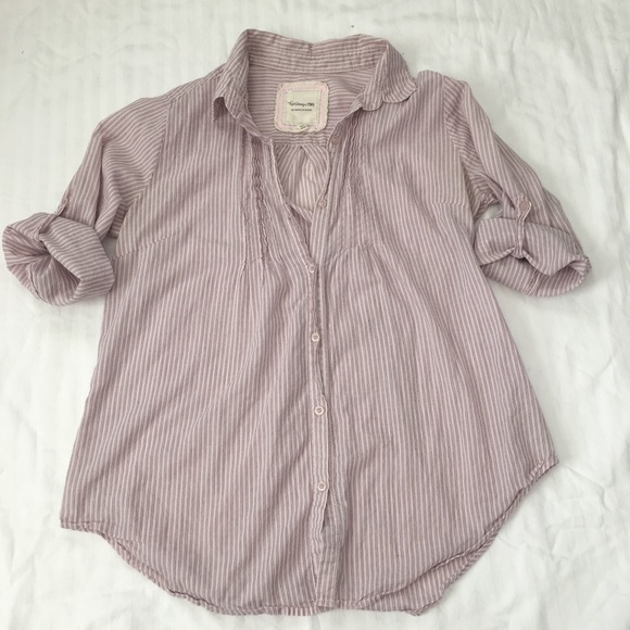 Mauve Button Down Tunic