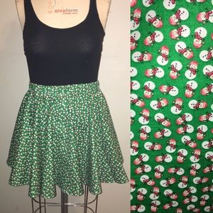 Handmade Holiday Circle Skirt