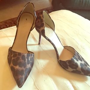 Jcrew leopard heels