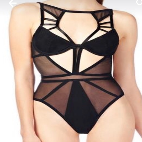 Cut-out body suit... can use as swimwear too