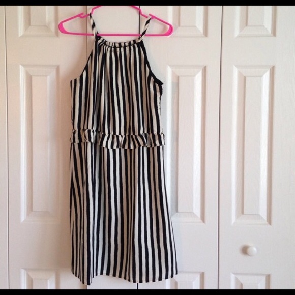 LOFT striped dress