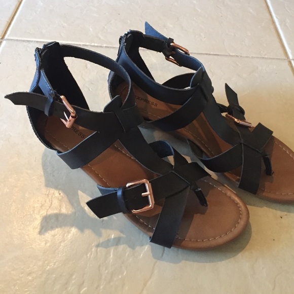 Express Sandals Perfect Condition
