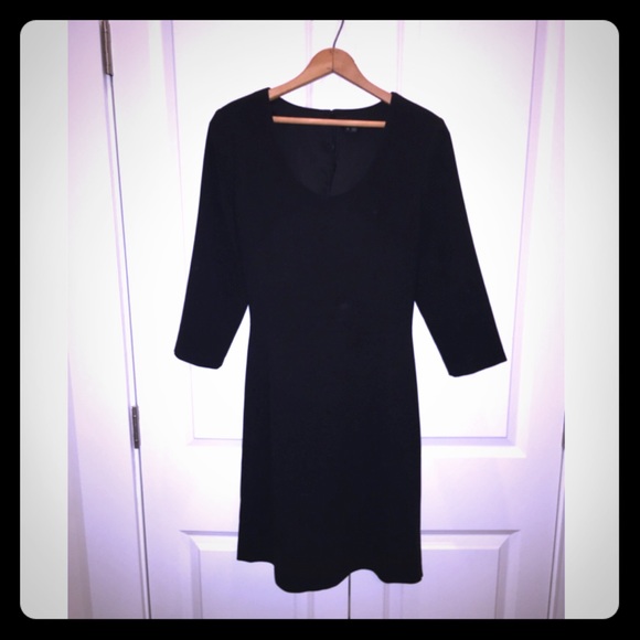 Theory fit and flare dress