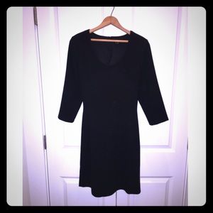 Theory fit and flare dress