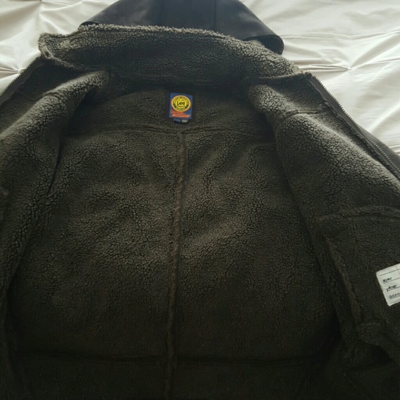 New Brown Lee boys Large(14/16) Jacket - Picture 2 of 4