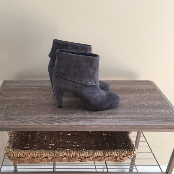 Gray ankle booties - Picture 1 of 4