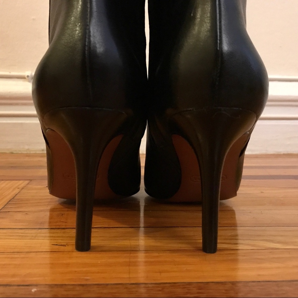 Coach Dalla Over The Knee Black Boots size 5.5 NEW - Picture 7 of 8