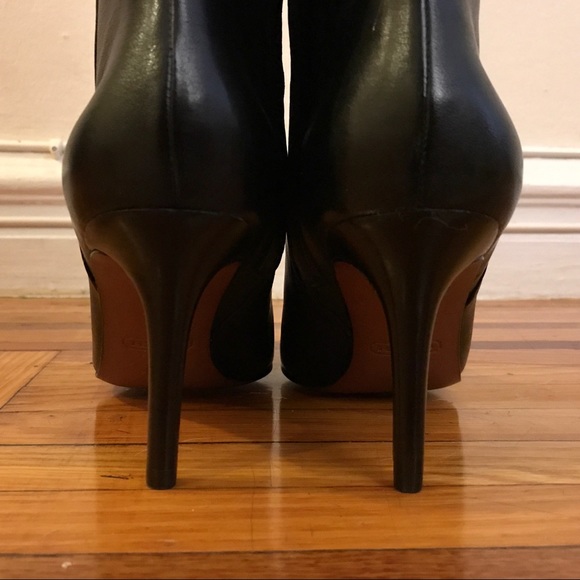 Coach Dalla Over The Knee Black Boots size 5.5 NEW - Picture 7 of 8