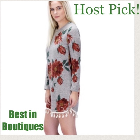 Boho Wild Roses Tunic☃️ Sale - Picture 5 of 6